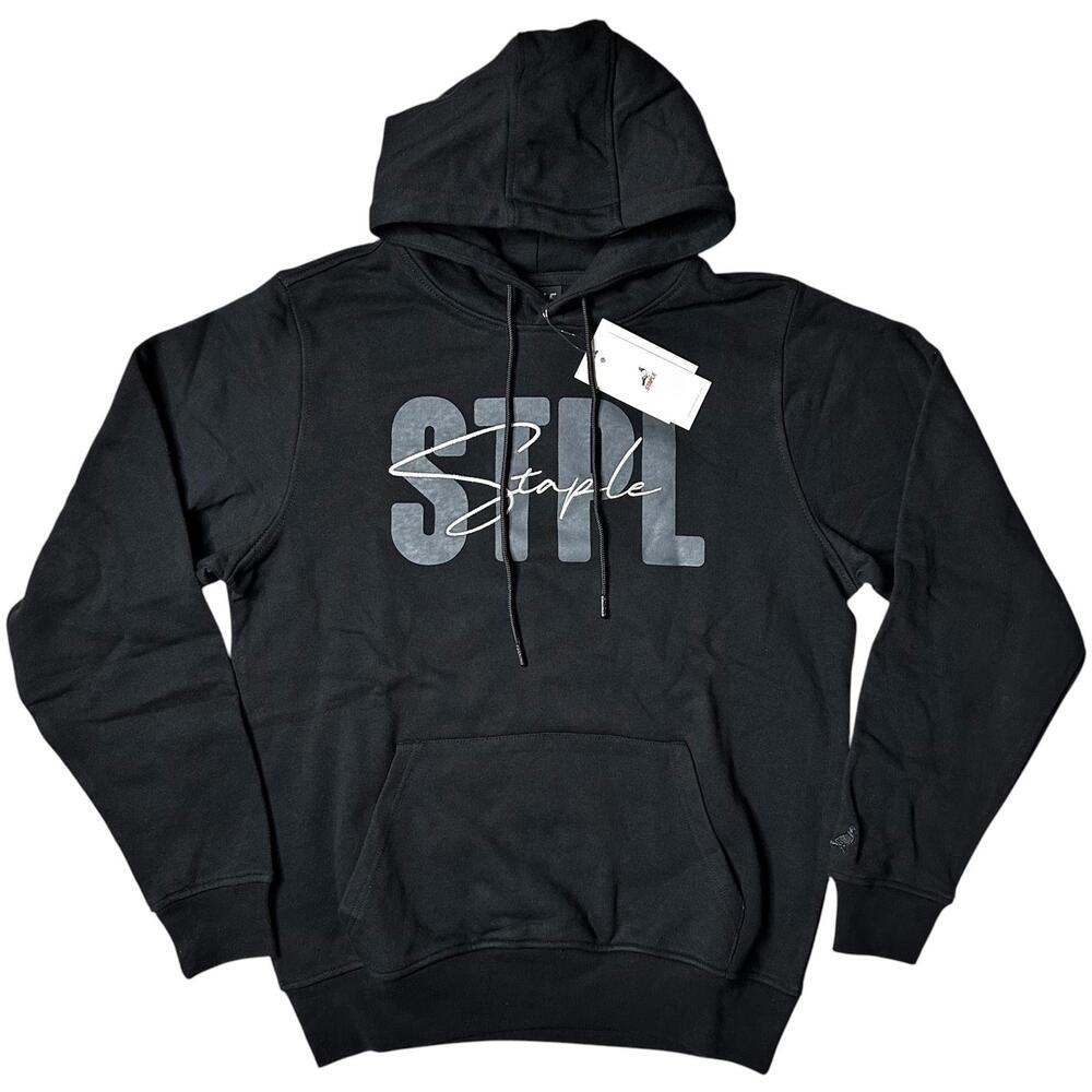 NWT Staple Black Logo Pullover Hoodie Men’s XS
